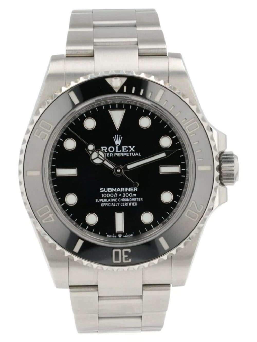 2021 Rolex Submariner Black Dial Stainless Steel 41mm Auto Menโs Watch 124060